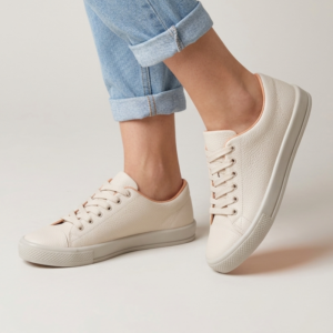 TÊNIS FEMININO CASUAL OFF WHITE - EDILEIA COSTA