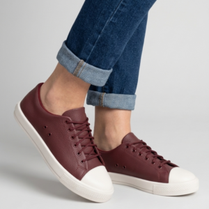 TÊNIS FEMININO CASUAL TELHA - EDILEIA COSTA