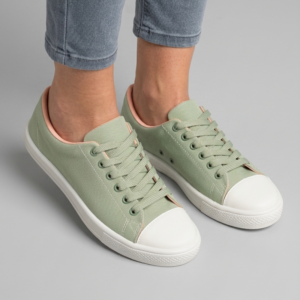 TÊNIS FEMININO CASUAL LONA KIWI - EDILEIA COSTA