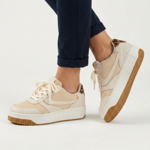 TÊNIS FEMININO CASUAL TEXTURIZADO - FLORENCE