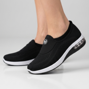 TÊNIS FEMININO ORTOPÉDICO PRETO- MODARE