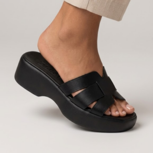 Tamanco Moleca Preto Plataforma Feminino Confortável