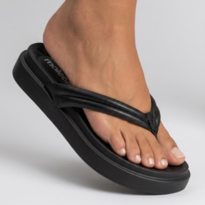 Tamanco Moleca Preto Feminino Plataforma Confortável