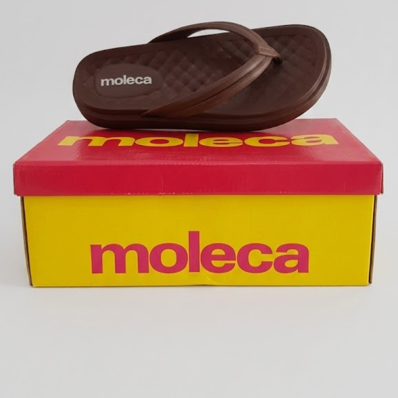Tamanco Moleca Chocolate Feminino Plataforma Confortável - Imagem 3